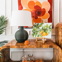 Load image into Gallery viewer, Sara Table Lamp in living room.
