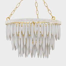 Load image into Gallery viewer, Tiffany Chandelier in Detail.
