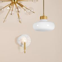Load image into Gallery viewer, Tula Wall Light in Detail.
