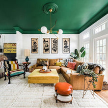 Load image into Gallery viewer, Victoria Chandelier in living room.
