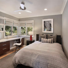Load image into Gallery viewer, Altus 42-Inch Ceiling Fan in bedroom.
