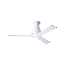 Load image into Gallery viewer, Altus 42-Inch Flush Mount Ceiling Fan in Gloss White/White (Non-LED).
