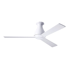 Load image into Gallery viewer, Altus 52-Inch Flush Mount Ceiling Fan in Gloss White/White (Non-LED).
