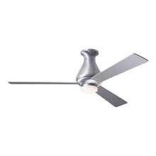 Load image into Gallery viewer, Altus 52-Inch Flush Mount Ceiling Fan in Brushed Aluminum/Aluminum (LED).
