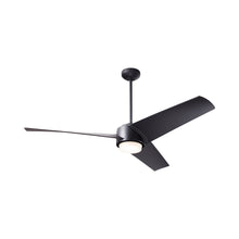 Load image into Gallery viewer, Ambit DC LED Ceiling Fan in Matte Black (Matte Black Blade).
