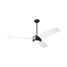 Load image into Gallery viewer, Ambit DC LED Ceiling Fan in Matte Black (Matte White Blade).
