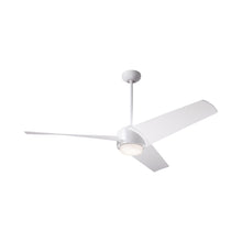 Load image into Gallery viewer, Ambit DC LED Ceiling Fan in Matte White (Matte White Blade).
