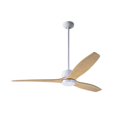 Load image into Gallery viewer, Arbor DC Ceiling Fan in Gloss White (Maple Blade).
