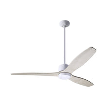 Load image into Gallery viewer, Arbor DC Ceiling Fan in Gloss White (Whitewash Blade).
