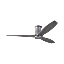 Load image into Gallery viewer, Arbor DC Flush Mount Ceiling Fan in Graphite (Graywash Blade).
