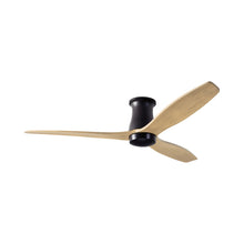Load image into Gallery viewer, Arbor DC Flush Mount Ceiling Fan in Dark Bronze (Maple Blade).
