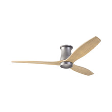 Load image into Gallery viewer, Arbor DC Flush Mount Ceiling Fan in Graphite (Maple Blade).
