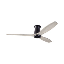 Load image into Gallery viewer, Arbor DC Flush Mount Ceiling Fan in Dark Bronze (Whitewash Blade).
