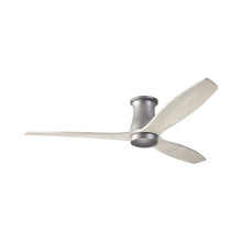 Load image into Gallery viewer, Arbor DC Flush Mount Ceiling Fan in Graphite (Whitewash Blade).
