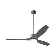 Load image into Gallery viewer, Arbor DC LED Ceiling Fan in Graphite (Graywash Blade).
