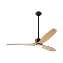 Load image into Gallery viewer, Arbor DC LED Ceiling Fan in Dark Bronze (Maple Blade).
