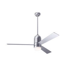 Load image into Gallery viewer, Cirrus DC LED Ceiling Fan in Brushed Aluminum (Aluminum).
