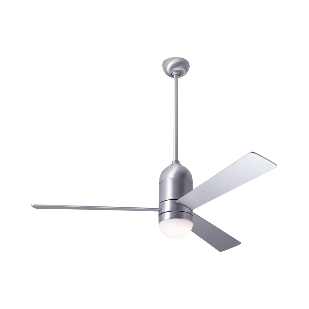 Cirrus DC LED Ceiling Fan in Brushed Aluminum (Aluminum).