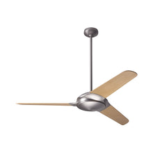 Load image into Gallery viewer, Flow Ceiling Fan in Matte Nickel (Bamboo).
