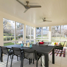 Load image into Gallery viewer, Flow Ceiling Fan in living room.
