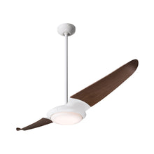 Load image into Gallery viewer, IC/Air 2 LED Ceiling Fan in Gloss White (Mahogany).
