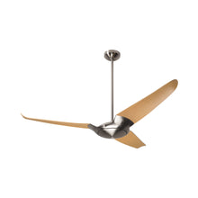 Load image into Gallery viewer, IC/Air 3 Ceiling Fan in Bright Nickel (Maple).
