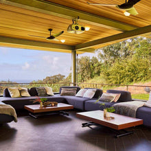 Load image into Gallery viewer, IC/Air 3 Ceiling Fan in living room.

