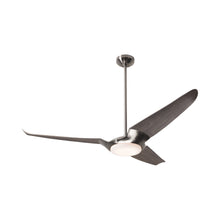 Load image into Gallery viewer, IC/Air 3 LED Ceiling Fan in Dark Bronze/Maple.
