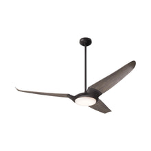 Load image into Gallery viewer, IC/Air 3 LED Ceiling Fan in Gloss White/Maple.
