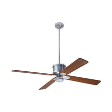 Load image into Gallery viewer, Industry DC Ceiling Fan in Galvanized/Mahogany.
