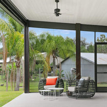 Load image into Gallery viewer, Industry DC Ceiling Fan in living room.
