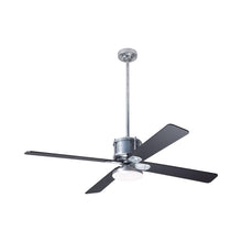 Load image into Gallery viewer, Industry DC LED Ceiling Fan in Galvanized/Black.
