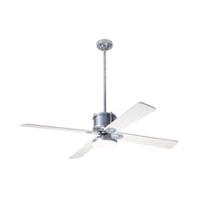 Load image into Gallery viewer, Industry DC LED Ceiling Fan in Galvanized/Whitewash.

