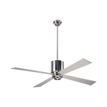 Load image into Gallery viewer, Lapa Ceiling Fan in Bright Nickel/Nickel.
