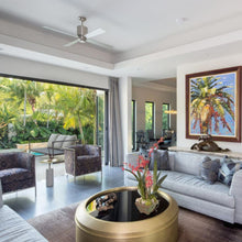 Load image into Gallery viewer, Lapa Ceiling Fan in living room.
