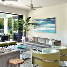 Load image into Gallery viewer, Lapa Ceiling Fan in living room.
