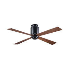 Load image into Gallery viewer, Lapa Flush Mount Ceiling Fan in Dark Bronze/Mahogany.
