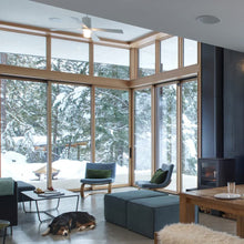 Load image into Gallery viewer, Lapa LED Ceiling Fan in living room.
