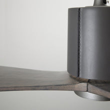 Load image into Gallery viewer, LeatherLuxe DC Ceiling Fan in Detail.
