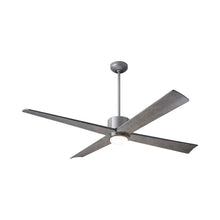 Load image into Gallery viewer, Nouveau DC LED Ceiling Fan in Graphite/Matte Black/Graywash.
