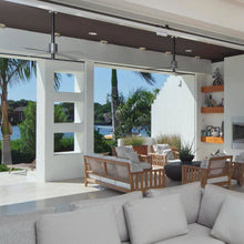 Load image into Gallery viewer, Pensi DC LED Ceiling Fan in living room.
