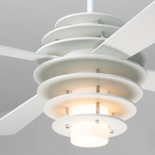 Load image into Gallery viewer, Stella LED Ceiling Fan in Detail.
