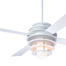 Load image into Gallery viewer, Stella LED Ceiling Fan in Detail.
