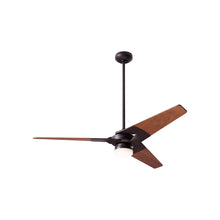 Load image into Gallery viewer, Torsion 52-Inch 17W LED Ceiling Fan in Dark Bronze/Mahogany (52-Inch).
