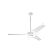 Load image into Gallery viewer, Torsion 52-Inch 20W LED Ceiling Fan in Gloss White/Whitewash (52-Inch).
