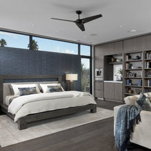 Load image into Gallery viewer, Torsion 52-Inch Ceiling Fan in bedroom.
