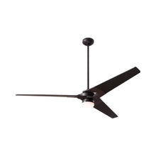 Load image into Gallery viewer, Torsion 62-Inch 17W LED Ceiling Fan in Dark Bronze/Black (62-Inch).
