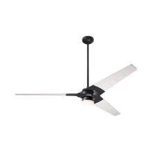 Load image into Gallery viewer, Torsion 62-Inch 17W LED Ceiling Fan in Dark Bronze/Whitewash (62-Inch).
