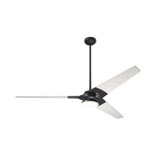 Load image into Gallery viewer, Torsion 62-Inch 20W LED Ceiling Fan in Dark Bronze/Whitewash (62-Inch).
