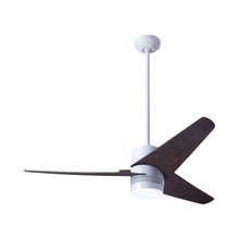 Load image into Gallery viewer, Velo DC Ceiling Fan in Gloss White/Ebony.
